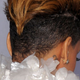 Rihanna, with one of her many different highlighted hair looks, at the 2010 Grammy Awards. (Jason Merritt/Getty Images)